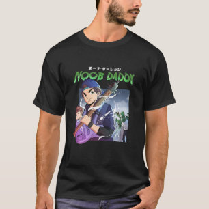 Camiseta Noob Pai Zombie Apocalypse Tee