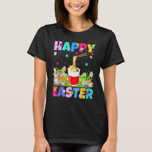 Camiseta Noodles Felz pascoa Bunny Cup Noodles Páscoa Sun