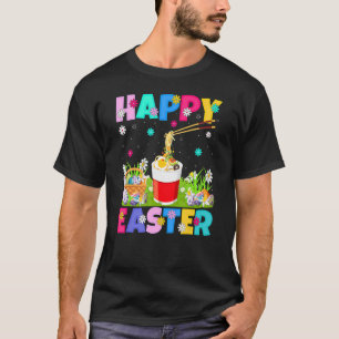 Camiseta Noodles Felz pascoa Bunny Cup Noodles Páscoa Sun
