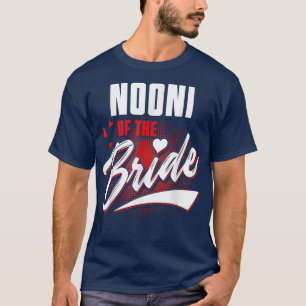 Camiseta Nooni Do Partido Bridal Correspondente À Festa de
