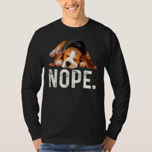 Camiseta Nope Beagle Dog