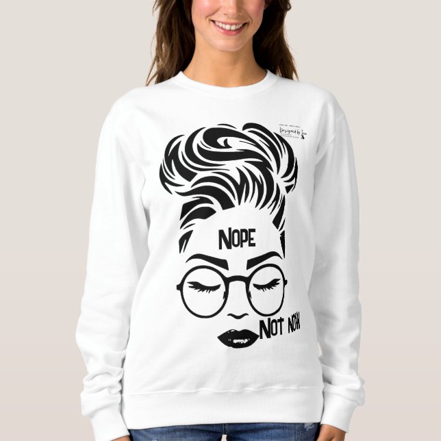 Camiseta Nope Crewneck Sweater (Frente)