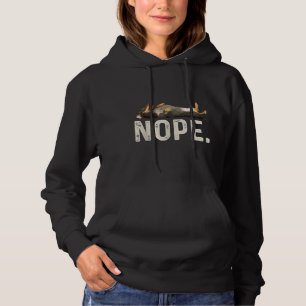 Camiseta Nope Lazy Dachshund