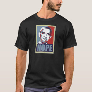 Camiseta nope obama
