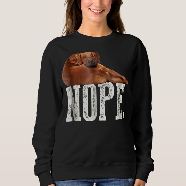 Camiseta Nope Ridgeback Ridgeback Dog Lover Tee (Frente)