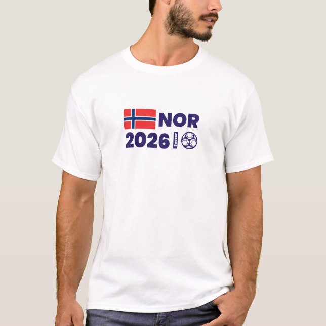 Camiseta NOR 2026 Futebol (Frente)