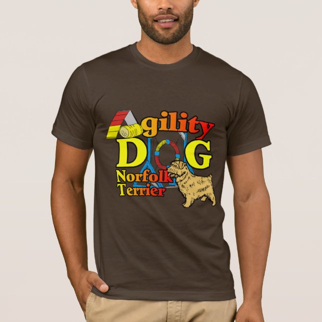 Camiseta Norfolk_Terrier_Agilidade (Frente)
