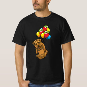 Camiseta Norfolk Terrier com Ballons