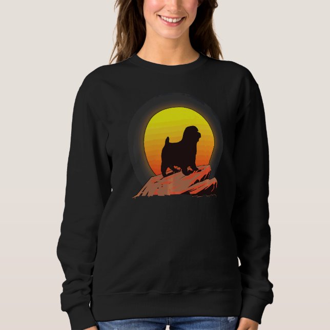 Camiseta Norfolk Terrier Dog Sunrise (Frente)