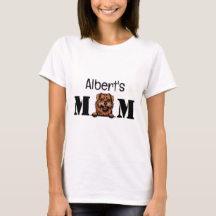 Camiseta Norfolk Terrier Personalizou a mãe