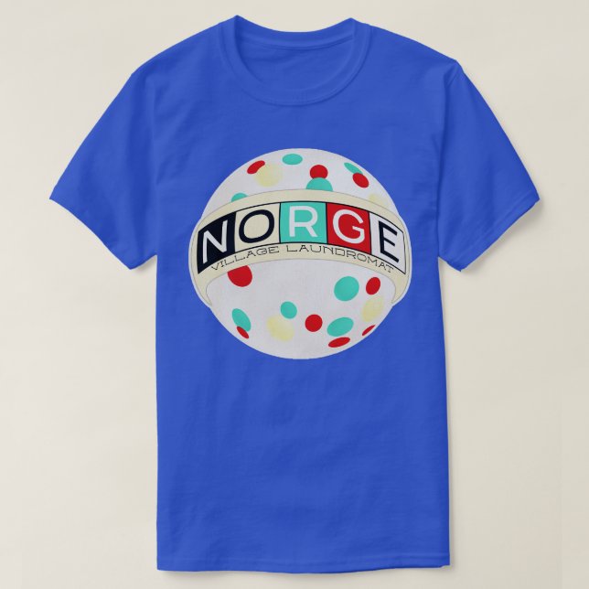 Camiseta Norge Balls Norge Village Lavadora Seca Ret (Frente do Design)