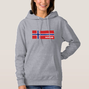 Camiseta Norge na bandeira norueguesa