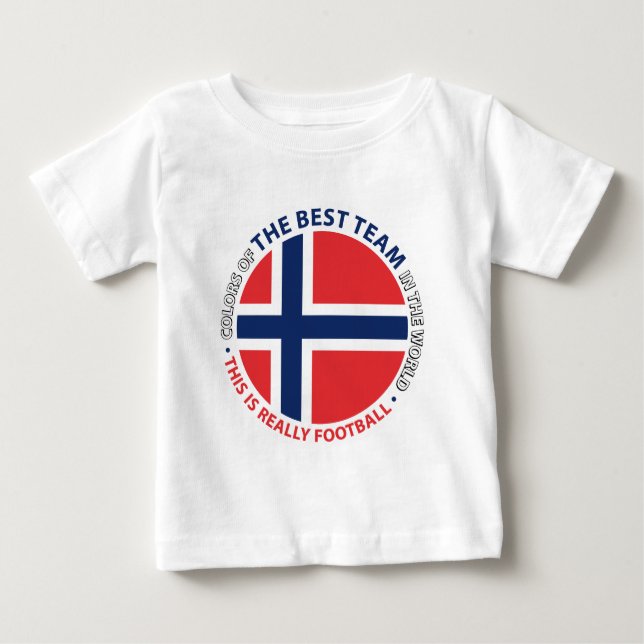 Camiseta Norge Norway Art Shield (Frente)