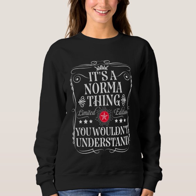 Camiseta Norma é uma coisa normal que você não entenderia (Frente)