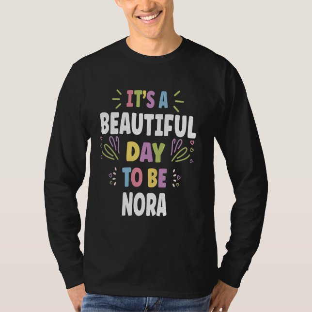 Camiseta NORMA Nome Personalizado Dia Lindo NORMA (Frente)