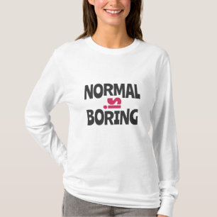 Camiseta Normal é Bordo