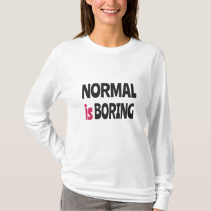 Camiseta Normal é Bordo