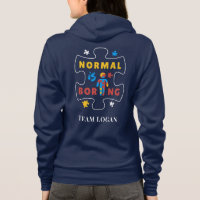 Normal é uma Família de Consciência Autismo Chata