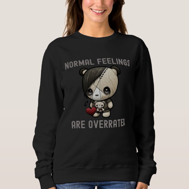 Camiseta Normal Feelings Are Overrated Emo Music Scene  6 (Frente)