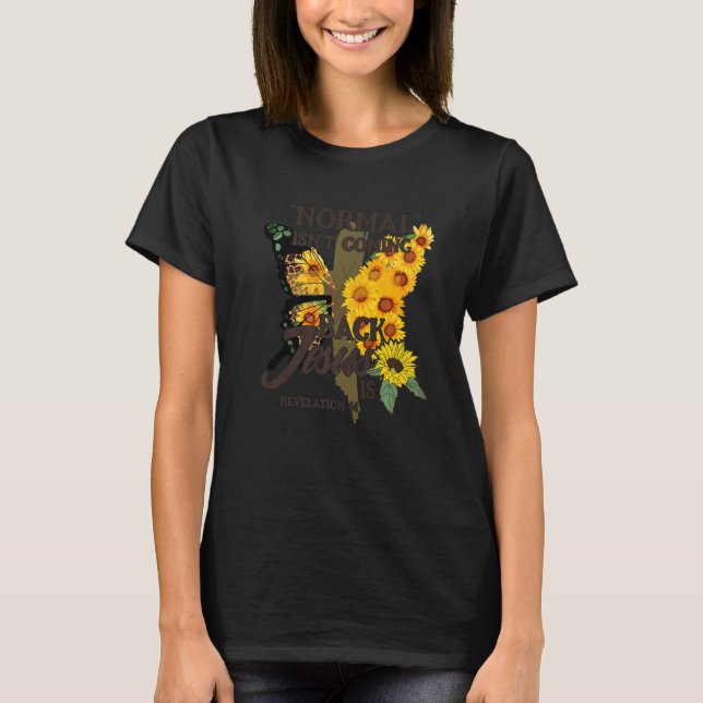 Camiseta Normal não está voltando Jesus é 2 (Frente)