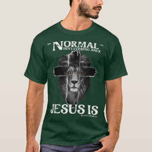 Camiseta Normal não está voltando Jesus é Revelação 14 Cr
