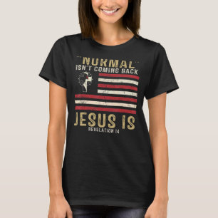 Camiseta Normal não está voltando, mas Jesus é a revolução