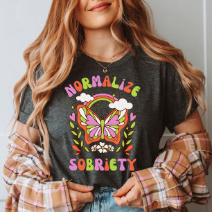 Camiseta Normalizar Sobriedade Sober Life Reabilitação