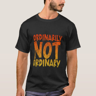 Camiseta Normalmente Não Comum
