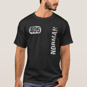 Camiseta Norman Oklahoma 405 Area Code Retro