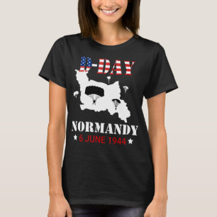 Camiseta Normandy Paratrooper Normandy 1944 Gifts Swe