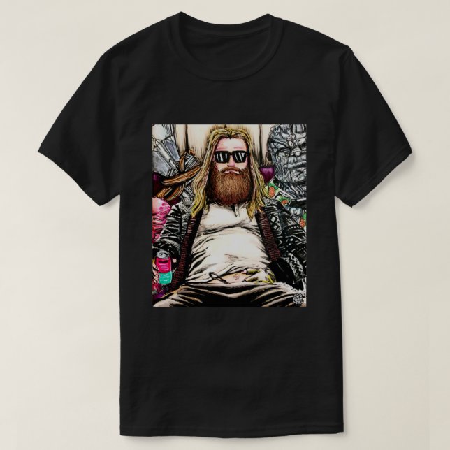 Camiseta Norse Dude (Frente do Design)