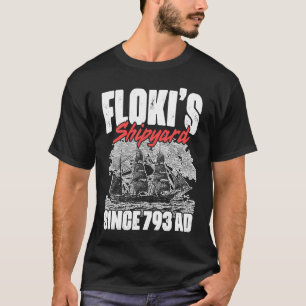 Camiseta Norse Mythology Floki Shipbuilder Flokis
