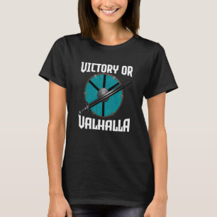 Camiseta Norse Mythology Victory Ou Valhalla Viking Shield