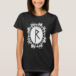 Camiseta Norse Rune Journey RAIDHO Viking Símbolo Celti