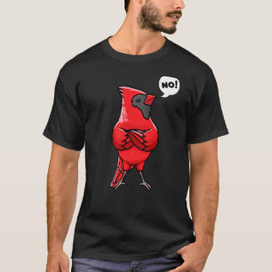 Camiseta Norte Cardinho Vermelho Cardinho Stubborn Não