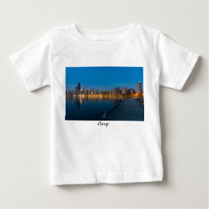 Camiseta Norte Chicago Cityscape