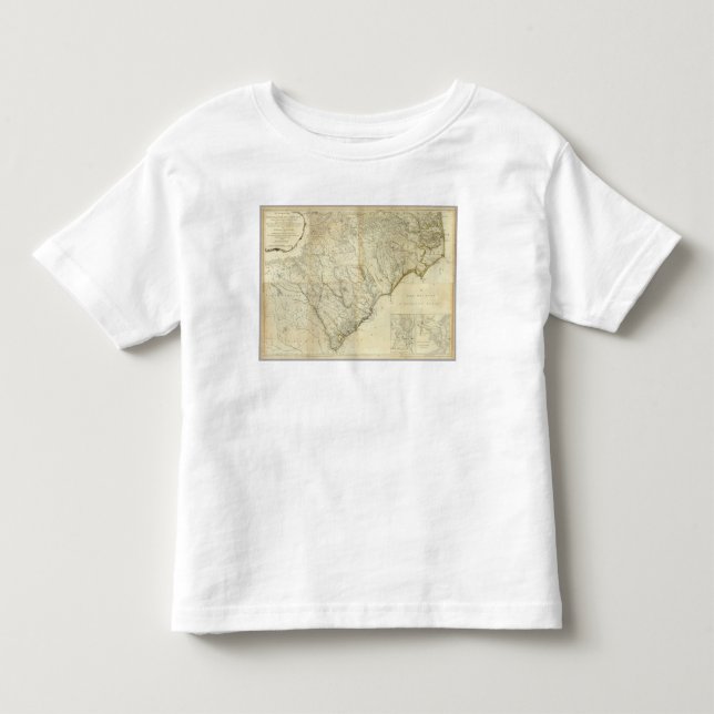 Camiseta Norte composto & South Carolina (Frente)