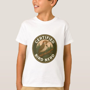 Camiseta Norte Flicker Vintage Forest Crachá