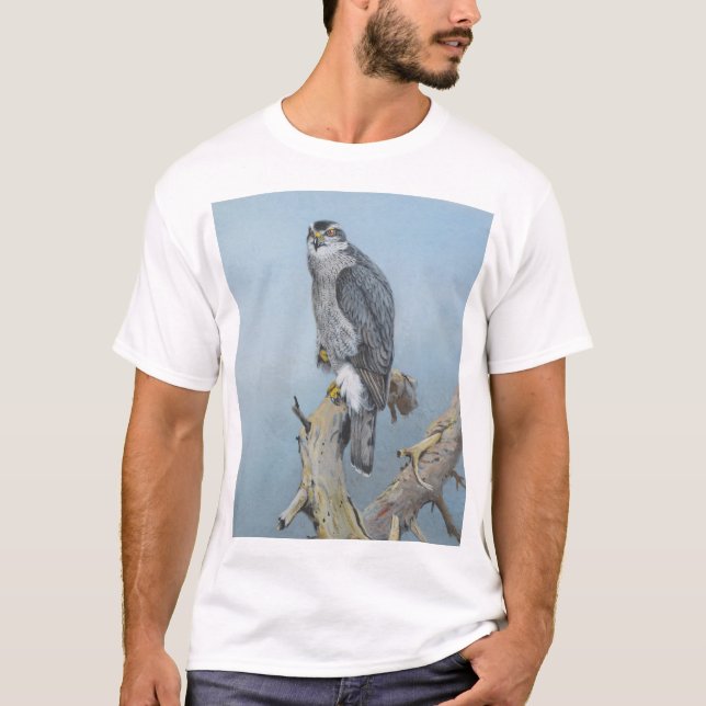 Camiseta Norte Goshawk (gencilis), adulto (Frente)