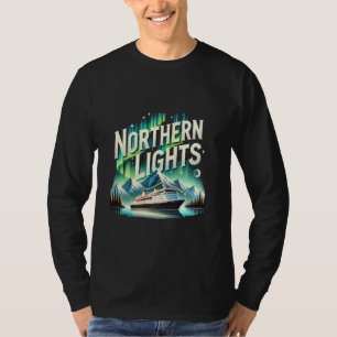 Camiseta Nortes Acurora Visualizando Vacinação Alasca Ala