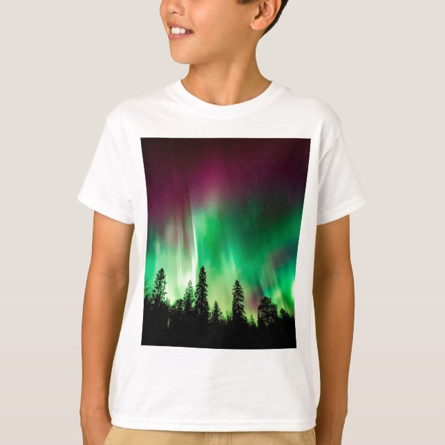 Camiseta Nortes Aurora borealis (Frente)