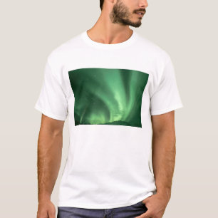 Camiseta Nortes, Aurora borealis, sobre os sopés
