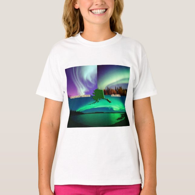 Camiseta Nortes do Alasca Collage (Frente)