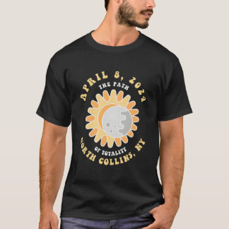 Camiseta North Collins New York Solar Eclipse April 8 2024