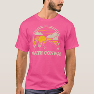 Camiseta North Conway New Hampshire Nh Shirt Vintage Hiki
