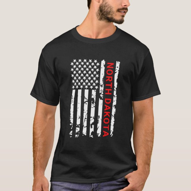 Camiseta North Dakota And (Frente)