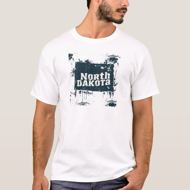 Camiseta North Dakota Tshirt V03 (Frente)