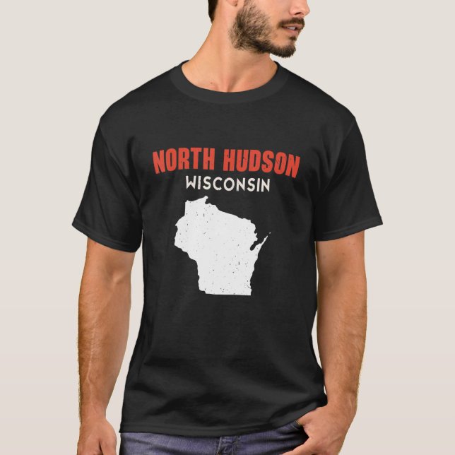 Camiseta North Hudson EUA State America Viagem Montanan Hel (Frente)