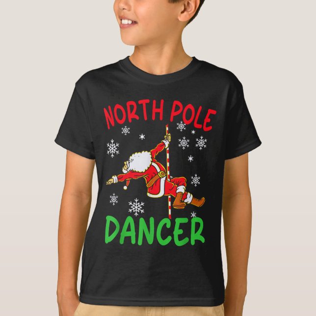 Camiseta North Le Dancer Funny Santa Joke  (Frente)