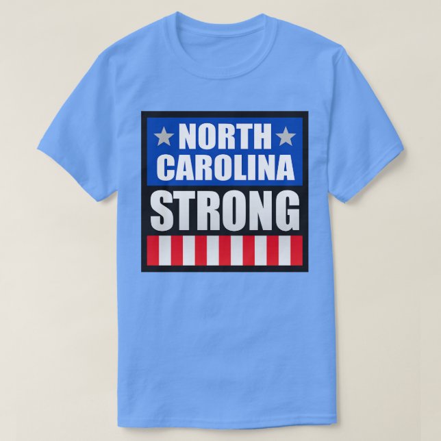 Camiseta North olina Strong (Frente do Design)